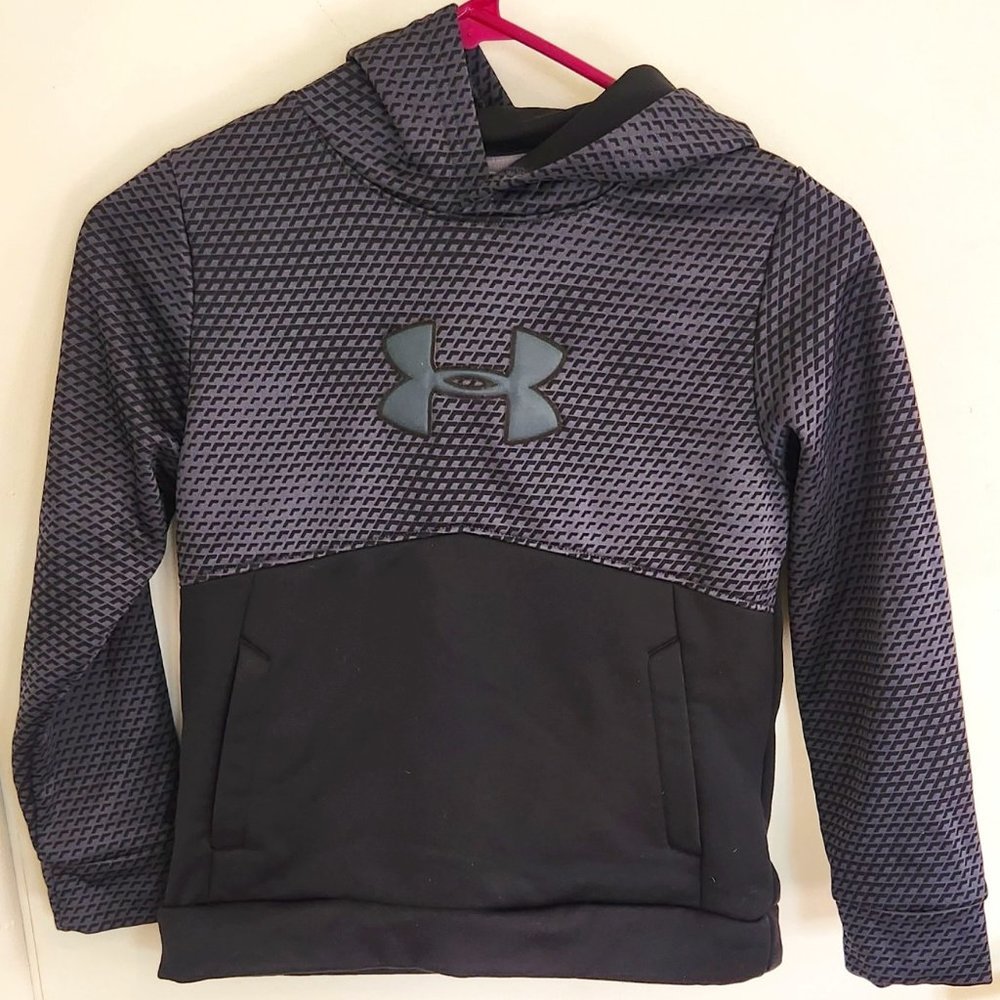 Underarmour Black Hoodie Boys YSM (8)